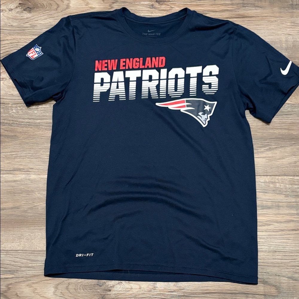 Nike Navy New England Patriots Tee